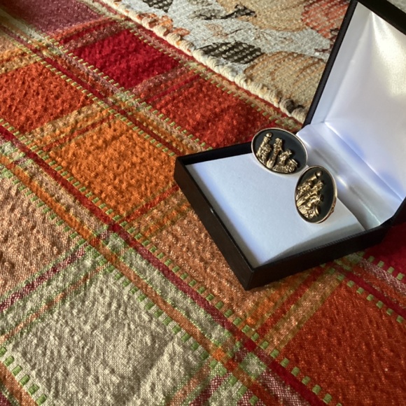 barbershop quartet cufflinks - Picture 2 of 6